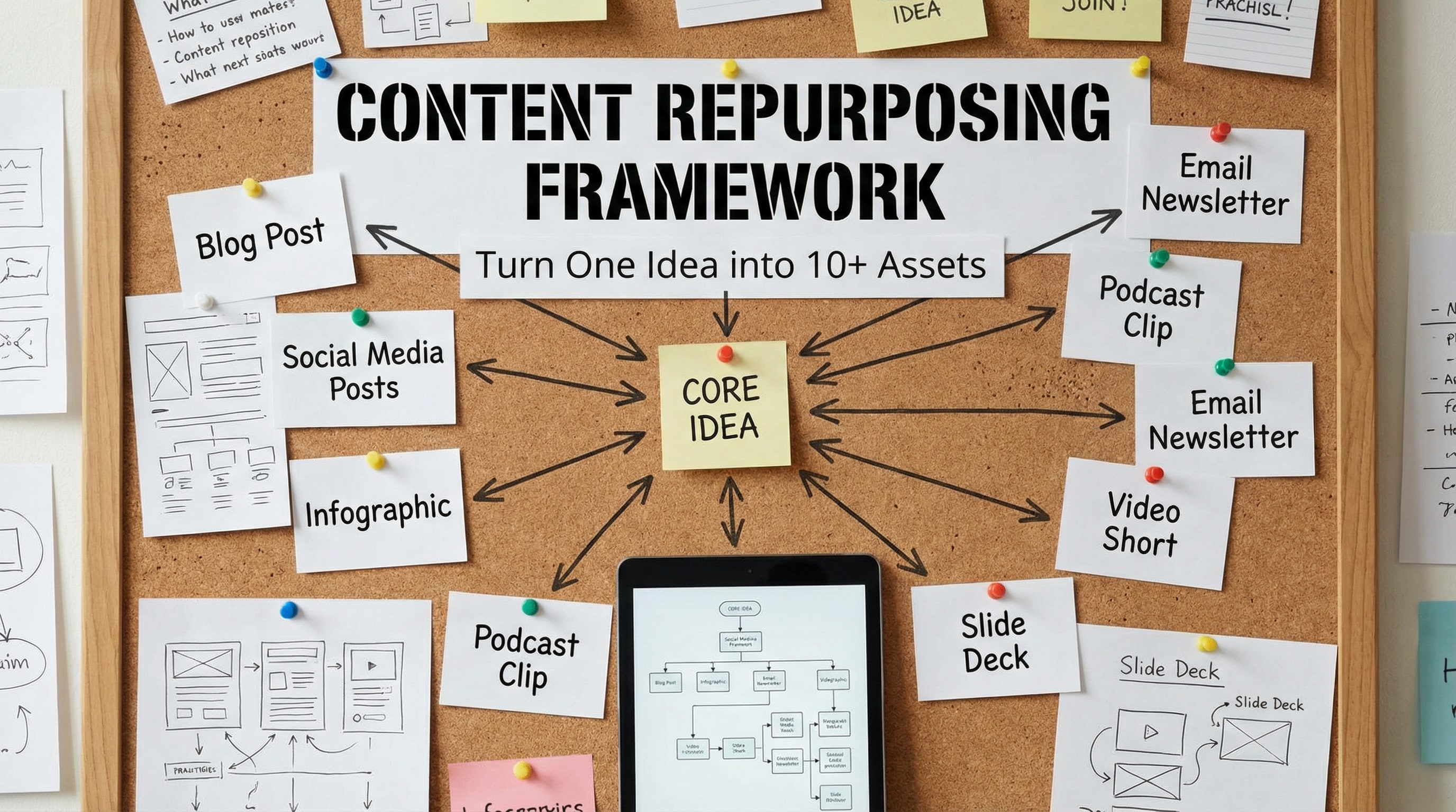 Content repurposing framework article thumbnail