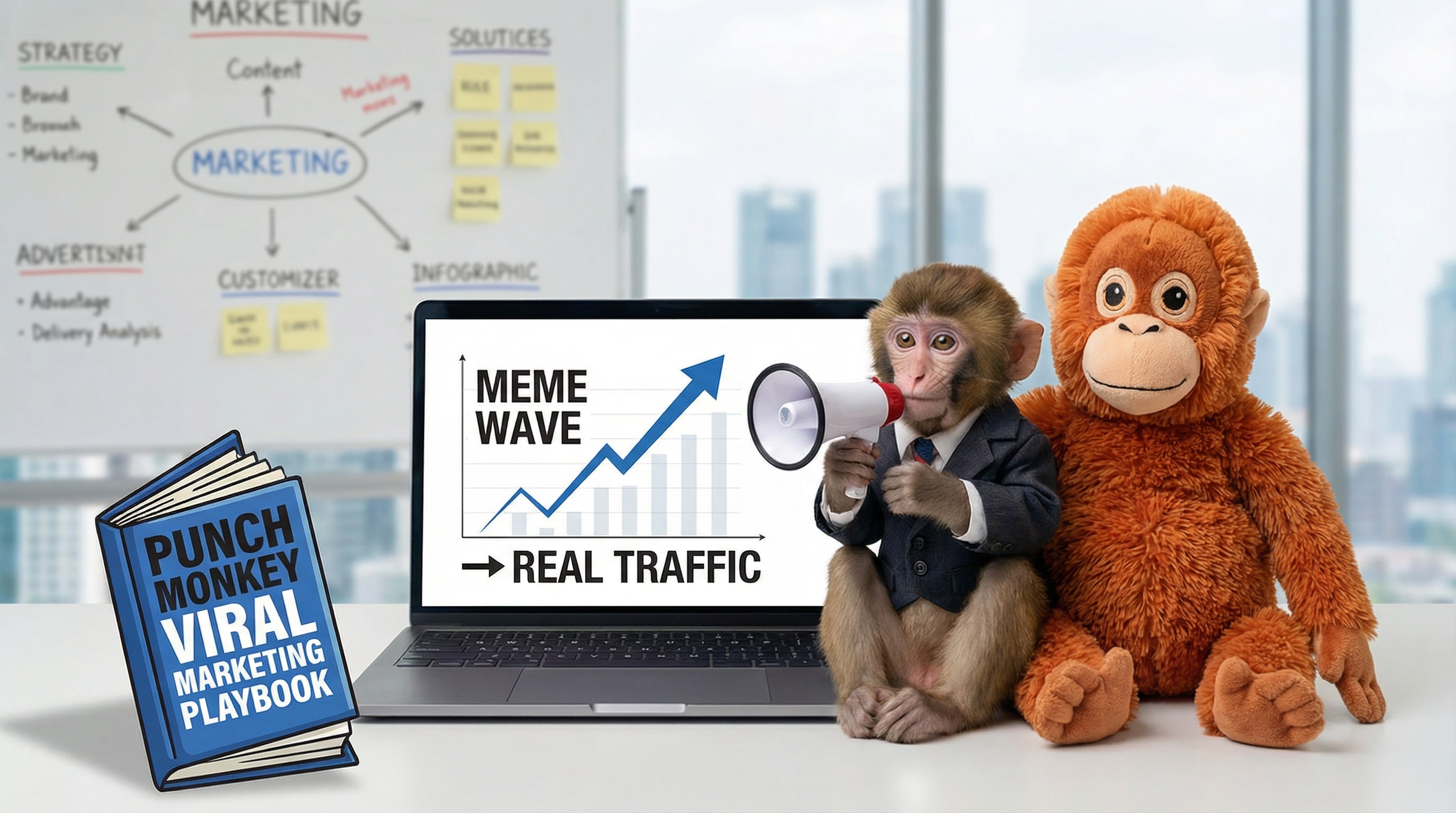 Punch Monkey viral marketing playbook thumbnail