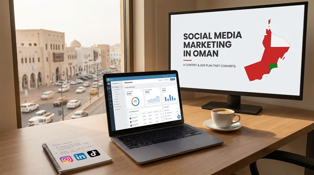 Social media marketing in Oman article thumbnail