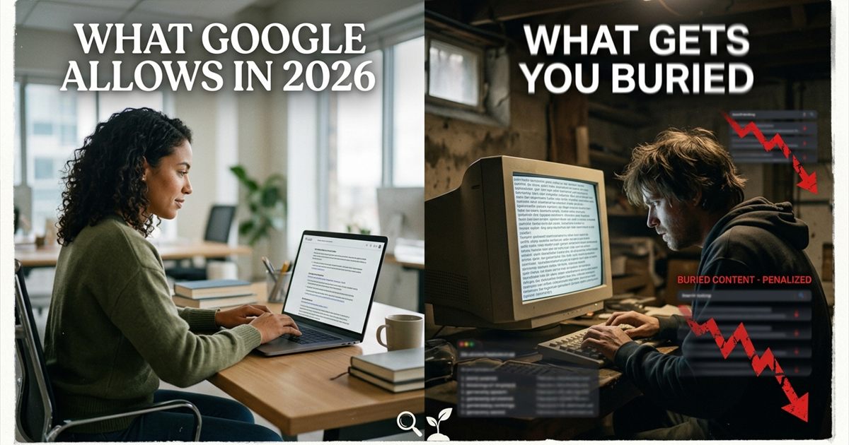 Using AI for SEO content in 2026 article thumbnail