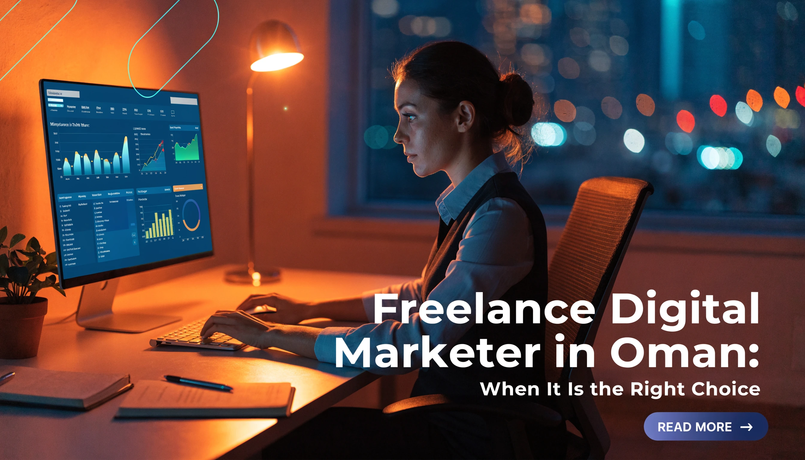 Freelance digital marketer in Oman article thumbnail