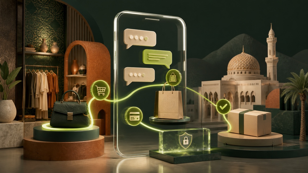 WhatsApp conversational commerce journey for Oman businesses